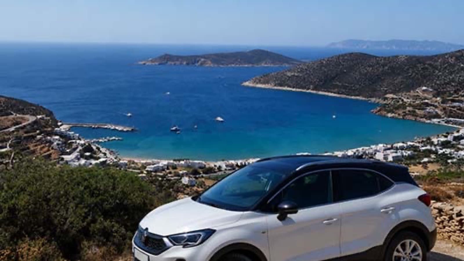 Rondkomen op Sifnos: auto vs scooter