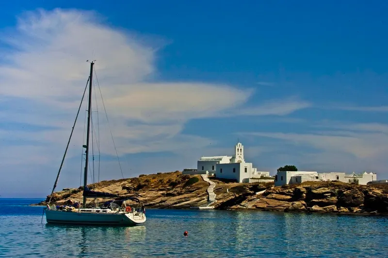 Chrysopigi monastery headland